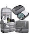 Toiletry Bag in Gray color 25cm