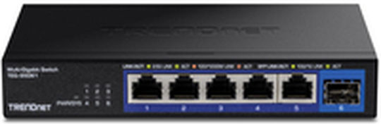 Trendnet TEG-S5061 Unmanaged L2 Switch με 5 Θύρες Ethernet και 1 SFP Θύρα