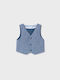 Abel & Lula Kids Vest Blue