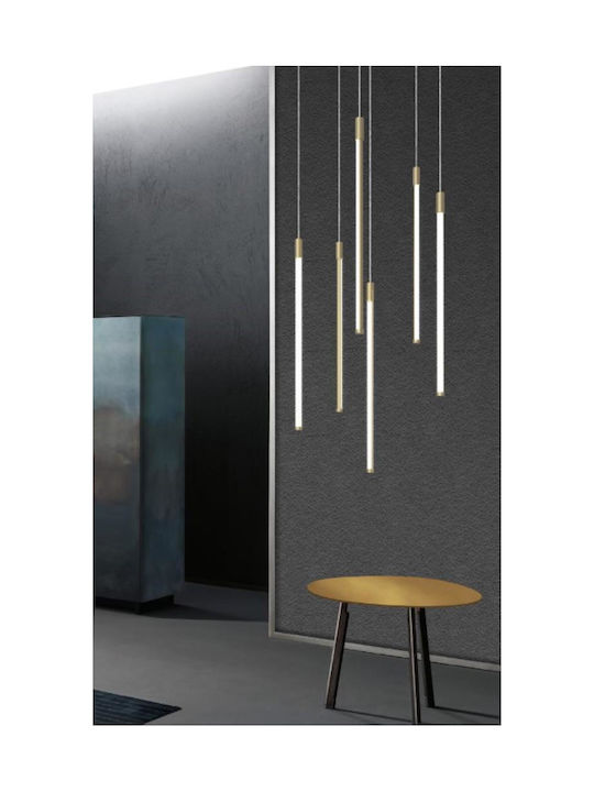 Sikrea Pendant Light LED with Warm White Light Gold