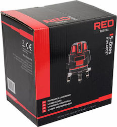 Red Technic Γραμμικό Αλφάδι Laser 3.7V 7m