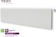 Tesy CN 06 140 EА CLOUD AS W Convector Heater Wall 1400W with Electronic Thermostat and WiFi 107x34.2cm White