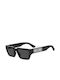 Moschino Sunglasses with Black Plastic Frame and Black Lens MOS166/S 807/IR