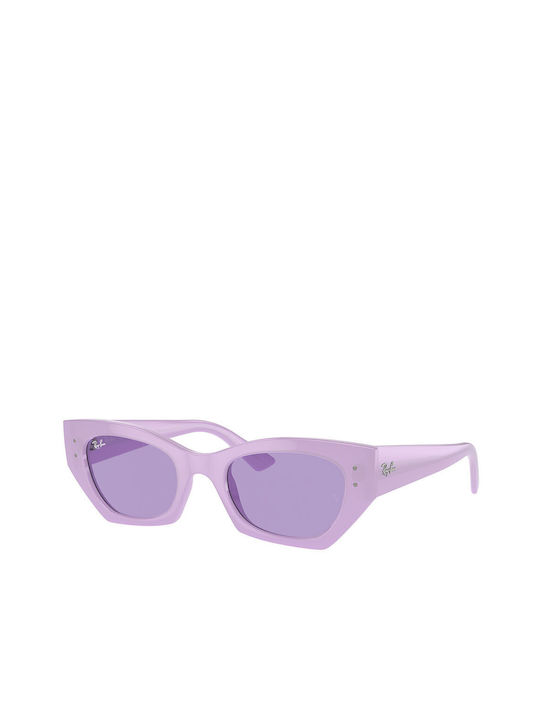 Ray Ban Women's Sunglasses with Purple Plastic ...