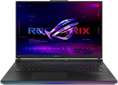 Asus Rog Strix Scar 18 G834JYR-R6019W 18" 240Hz (i9-14900HX/32GB/1TB SSD + 1TB SSD - Solid State Drive/GeForce RTX 4090/W11 Acasă) (Tastatură US)