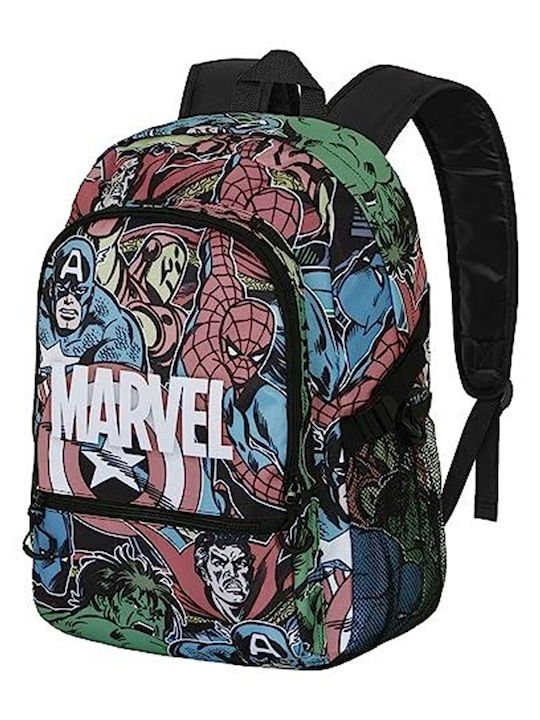 Marvel Schulranzen Rucksack Grundschule, Grundschule Mehrfarbig 24Es