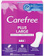 Carefree Plus Large Fresh Scent Καθημερινή Σερβιέτα 48 Τεμ Γυναίκες