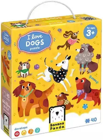 Kinderpuzzle für 3+ Jahre alt+ Jahre Banana Panda