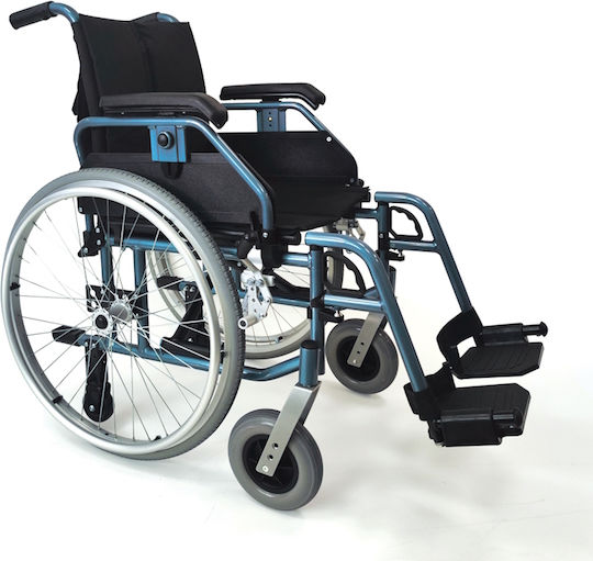 Vita Orthopaedics Vita Orthopaedics Folding Light Type Wheelchair 24 Inches Blue