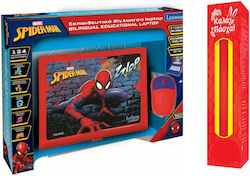 Παιχνιδολαμπάδα Spiderman Εκπαιδευτικό Laptop/tablet Spiderman για 4+ Ετών Lexibook