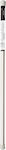 Tpster Telescopic Straight Shower Curtain Rod Metallic Beige