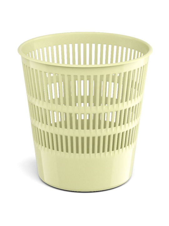 ErichKrause Office Waste Bin 12lt Yellow