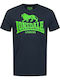 T-shirt Navy/Neon Green