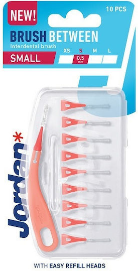 Jordan Brush Between Interdentalbürsten 0.5mm Rot 10Stück