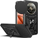 Back Cover Metalic Negru (Realme 12 Pro - Traducere: Realme 12 Pro)