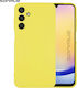 Sonique Back Cover Silicone / Fabric Yellow (Galaxy A25 5G)