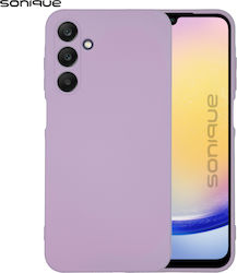 Sonique Back Cover Σιλικόνης / Υφασμάτινο Μωβ (...