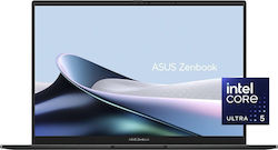 Asus Zenbook 14 Q415MA-U5512 14" OLED Touchscreen (Nucleu Ultra 5-125H/8GB/512GB SSD/W11 Acasă) Jasper Grey (Tastatură US)
