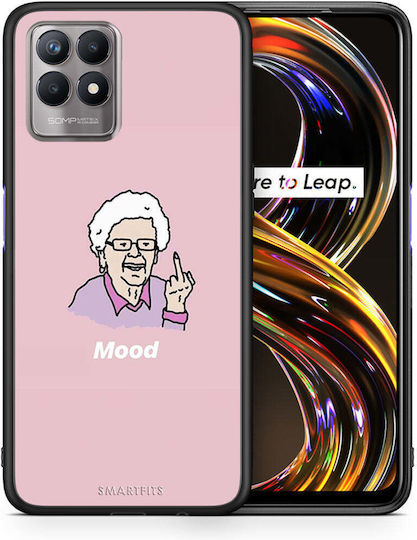 Smartfits Popart Mood Back Cover Λιλά (Realme 8i)