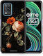 Smartfits Vintage Roses Back Cover Μαύρο (Realme 8 5G)