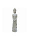 Art et Lumiere Decorative Buddha made of Metal 21x17.5x80cm 1pcs