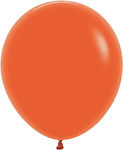 Set of 25 Balloons Latex Orange