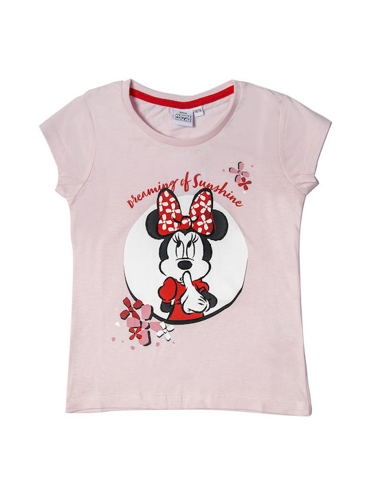 Disney Kids' T-shirt Pink Minnie
