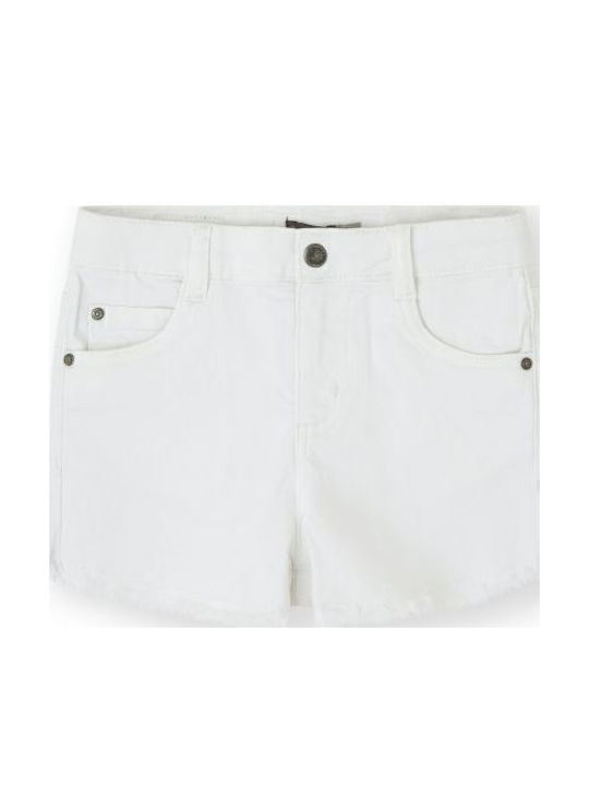 Kinder-Shorts/Bermudas Stoff Weiß