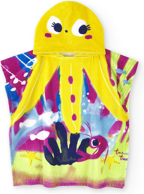 Tuc Tuc Kids Beach Poncho Yellow