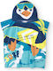 Tuc Tuc Kinder Strandponcho Blau