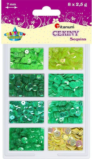 Titanum Craft Sequin Multicolor 7mm 2.5gr