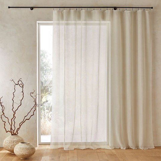 Am.Pm Vorhang mit Grommet Beige 350305040_2863_40 140x260cm
