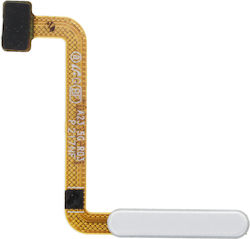 Кабел с Пръстов отпечатък в Бял цвят за Samsung Galaxy A23 5G A236
