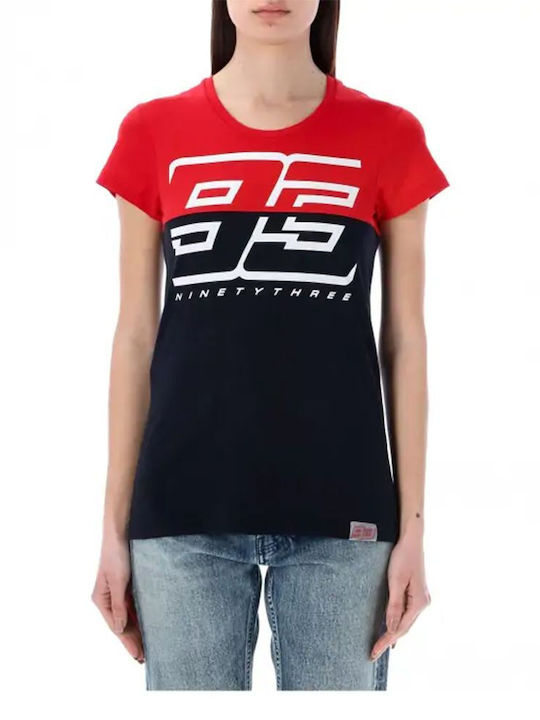 Marc Marquez Γυναικείο T-shirt Red/blue