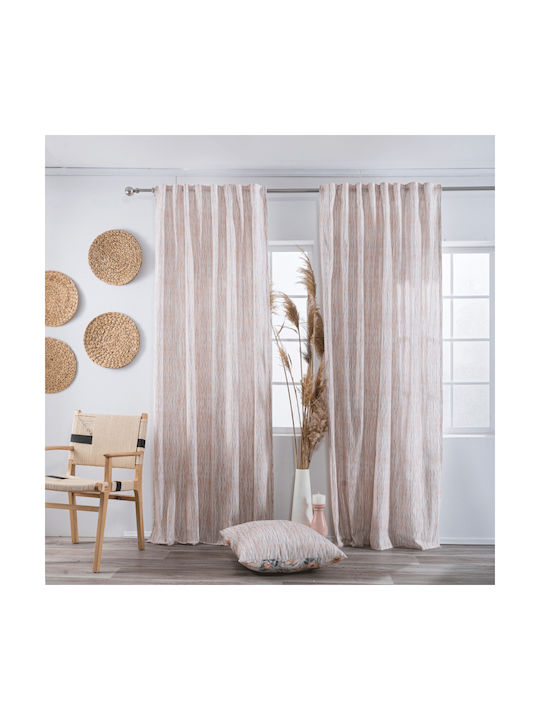 Teoran Curtain with Pencil Pleat 140x275cm