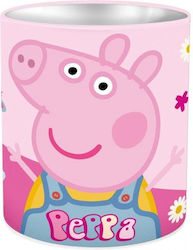 Metal Pencil Case Peppa 11x10cm.