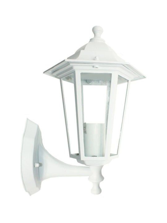 Aca Wall-Mounted Outdoor Lantern E27 IP45 20.2x33εκ.