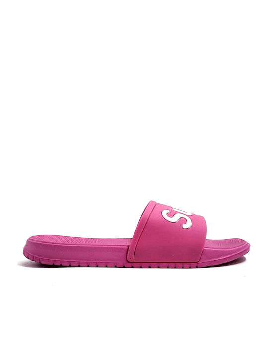 Damen Zehentrenner in Fuchsie Farbe