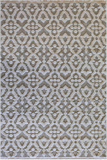 Anatolia Leon 985 Teppich Rechteckig Sommer Synthetisch,Polyester/Cotton/Leather Cream