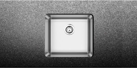 Apell Поддръжка Мивка Inox Сатен Ш49xД44см Сребрист