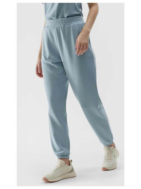 4F Damen-Sweatpants Jogger Hellblau