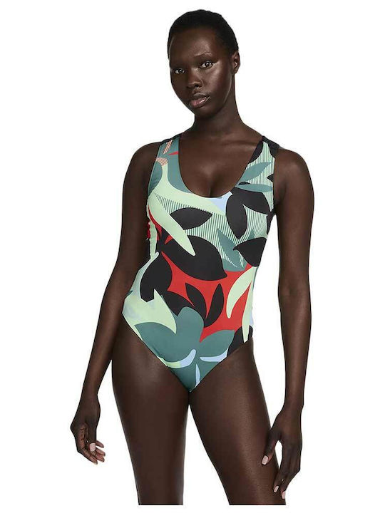 Nike One-Piece Swimsuit Green