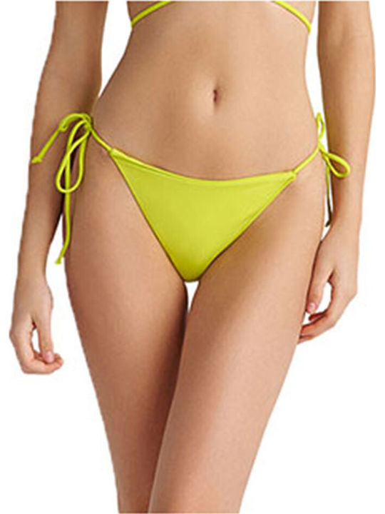 Blu4u Bikinihosen Slip Gelb