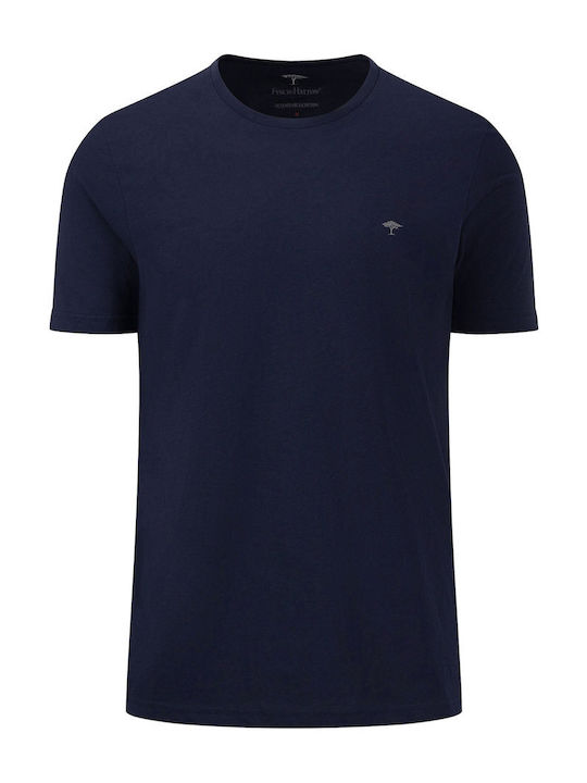 Fynch Hatton T-shirt Bărbătesc cu Mânecă Scurtă NavyBlue