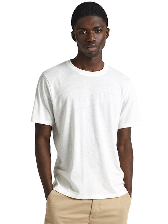 Pepe Jeans Ανδρική Μπλούζα Λευκή