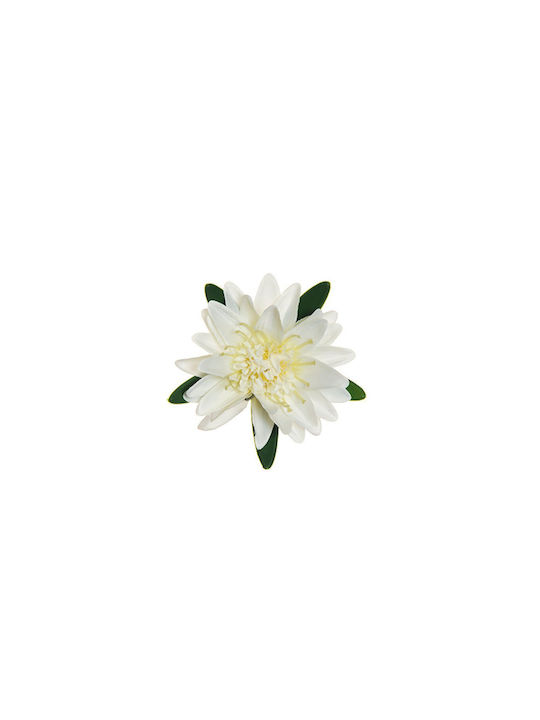 Декоративно изкуствено растение Водна лилия White Evergreens