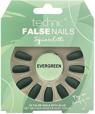 Technic Tips Νυχιών σε Πράσινο Χρώμα