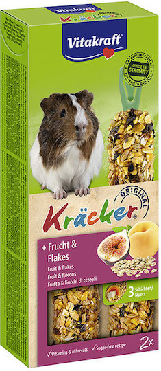Vitakraft Behandelt für Meerschweinchen mit Früchte Kracker 2Stück