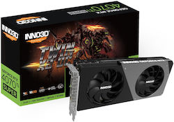 Inno 3D GeForce RTX 4070 Ti Super 16GB GDDR6X Twin X2 OC Κάρτα Γραφικών