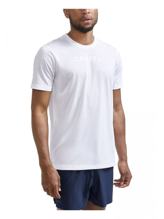 Craft Men's Athletic T-shirt Short Sleeve White